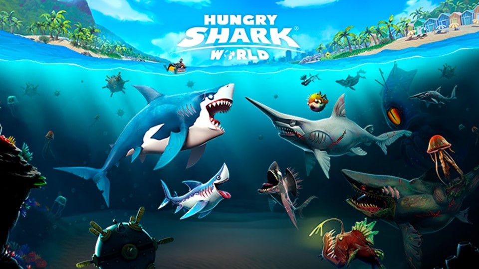 เกม Hungry Shark World By KUBET Team