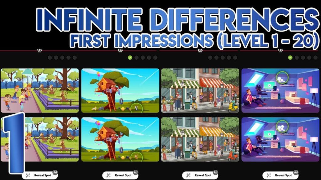  เกม Infinite Differences – Find It  BY KUBET