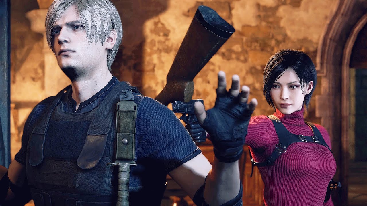 Ada Wong กับ ลีออน  จาก เรซิเดนต์อีวิล (Resident Evil) By KUBET