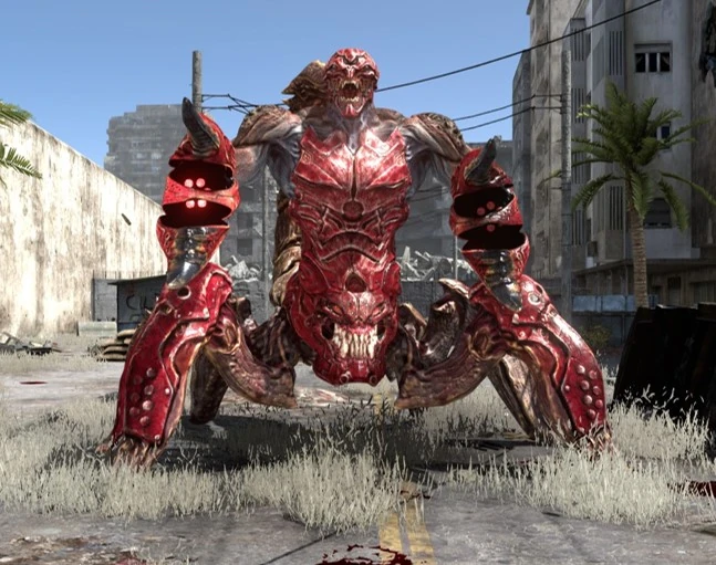 Giant pink scorpion จากเกม Serious Sam 3 By KUBET