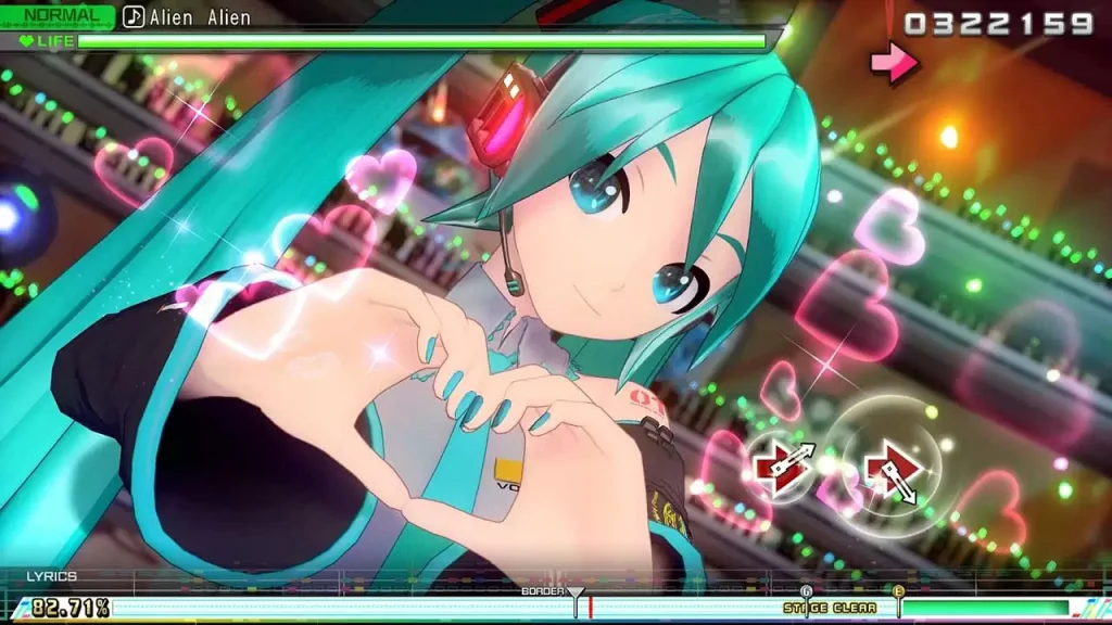 ภายในเกม Hatsune Miku: Project DIVA Mega Mix+ By KUBET