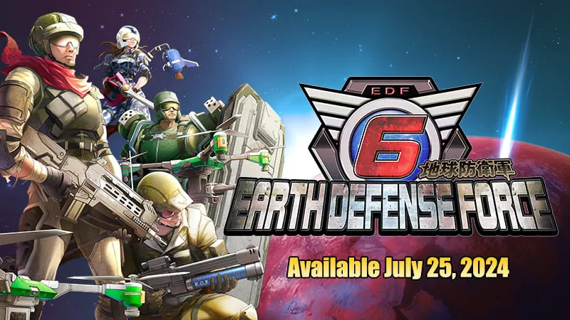 Earth Defense Force 6 เกมมาใหม่เดือนก.ค. 2024 By KUBET