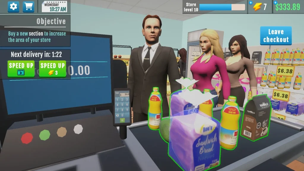Supermarket Manager Simulator -- KUBET
