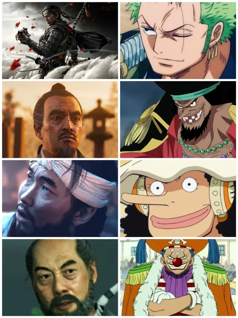 เสียงพากย์คนเดียวกันในเกม Ghost of Tsushima และอนิเมะ One Piece  - KUBET