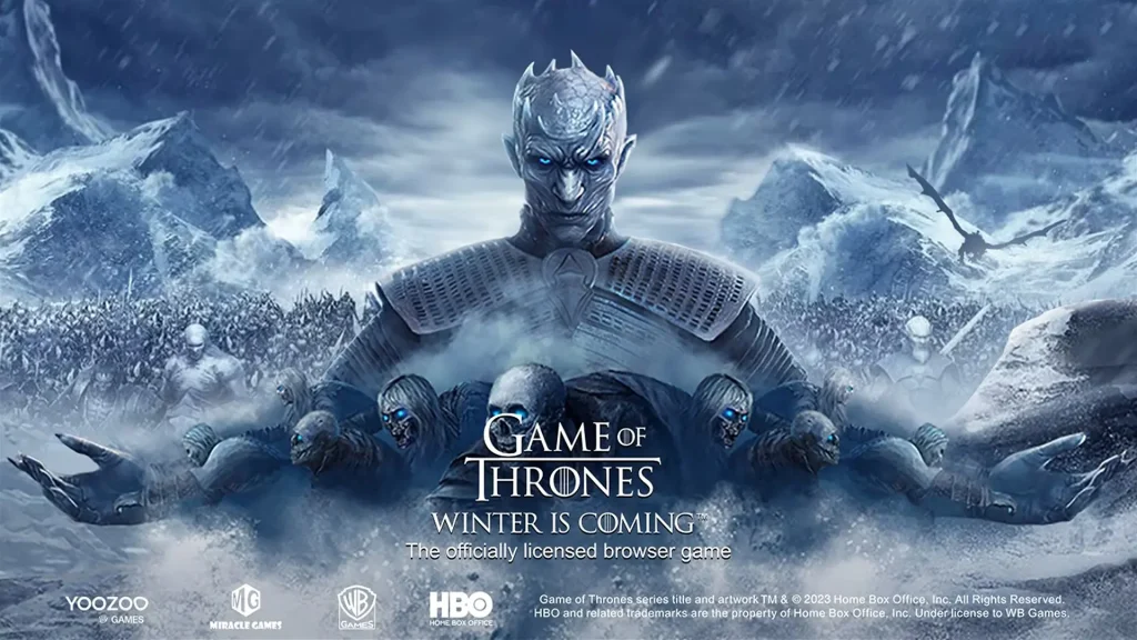 Game of Thrones Winter is Coming By KUBET