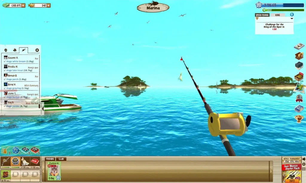 The Fishing Club 3D: Multiplayer Sport Angling By KUBET