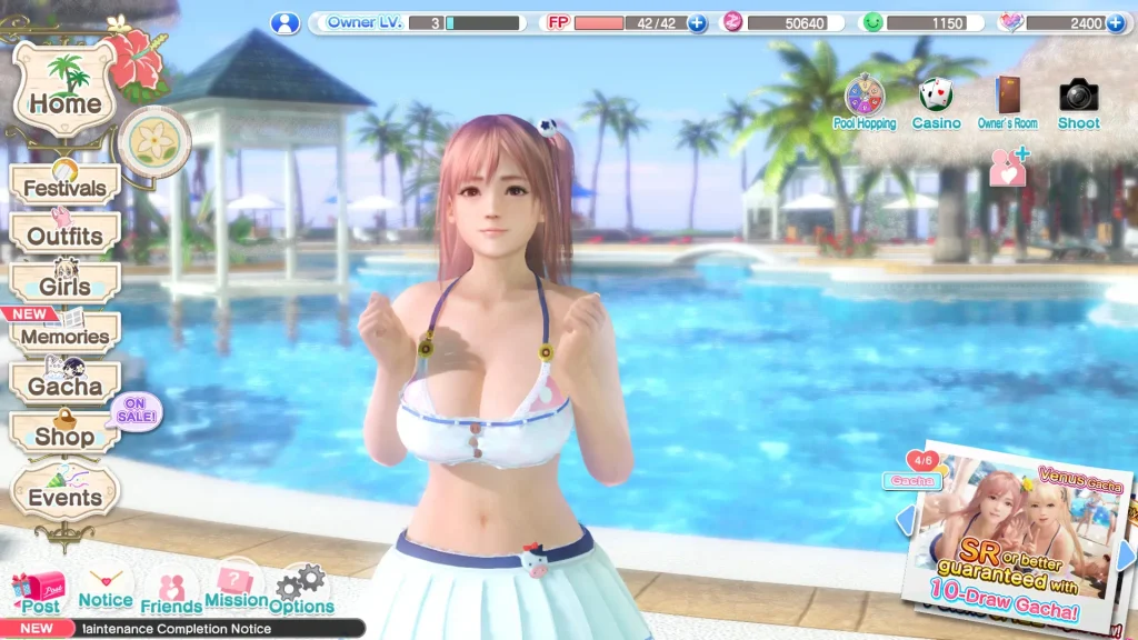 DEAD OR ALIVE Xtreme Venus Vacation By KUBET