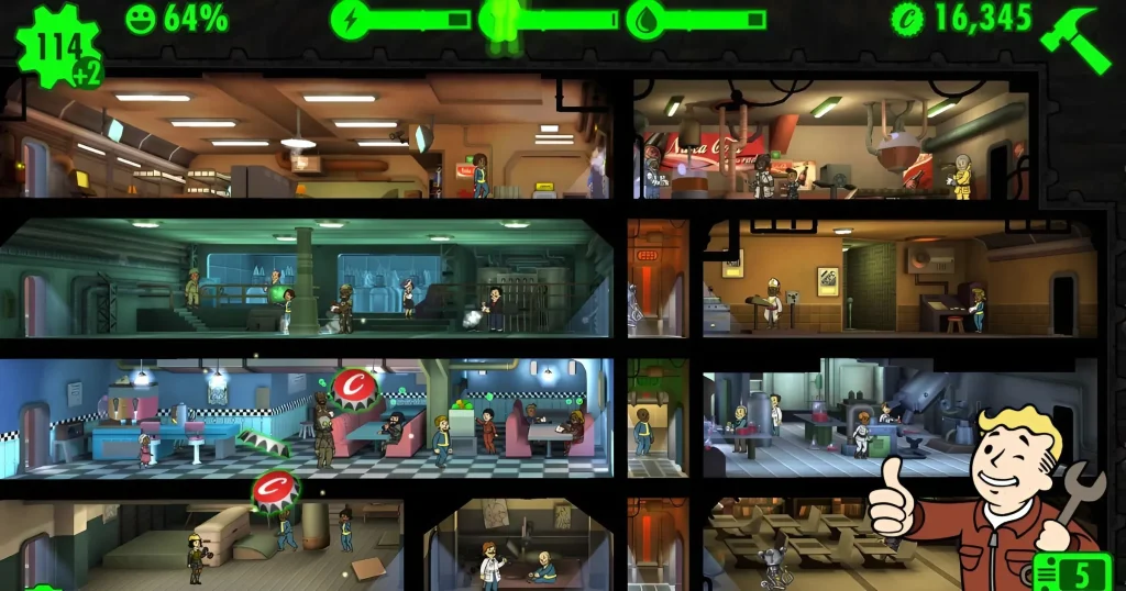 Fallout shelter - KUBET