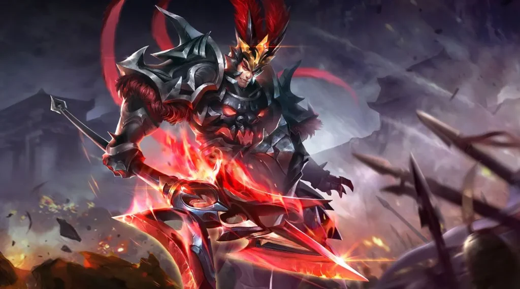 ฮีโร่  Lu Bu  สาย Warrior จากเกม Arena of Valor  By KUBET