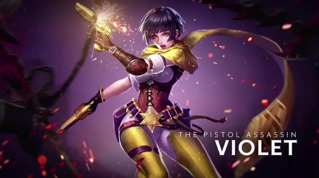 ฮีโร่ Violet สาย Marksman จากเกม Arena of Valor  By KUBET