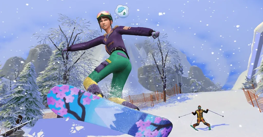 The Sims 4 Snowy Escape - KUBET