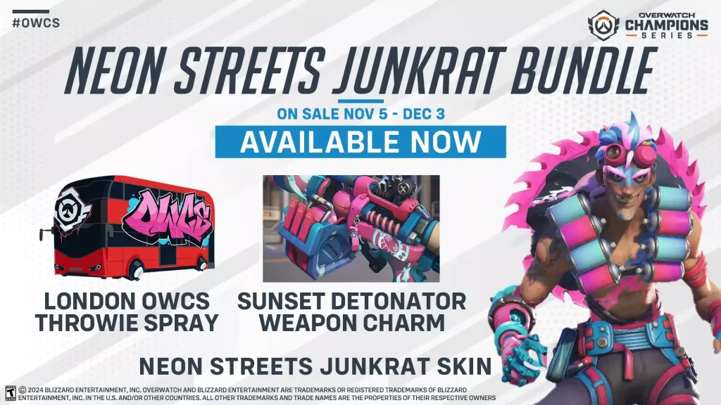 ชุด Neon Streets Junkrat  - KUBET