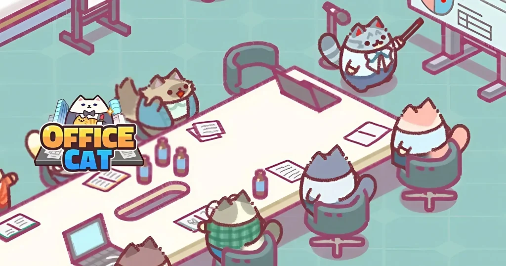 Office Cat-Idle Tycoon Game - KUBET