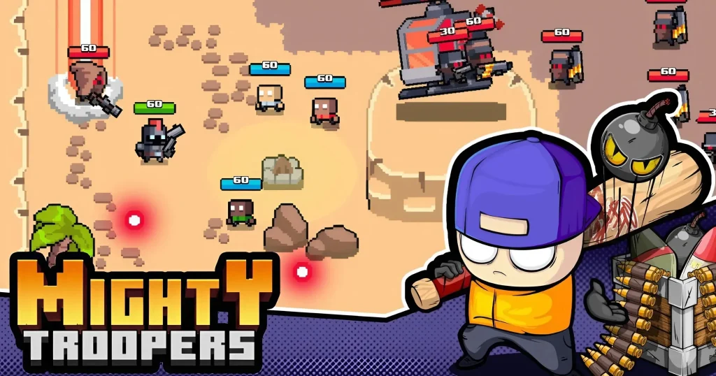 Battle of Mighty Troopers - เกมมือถือ