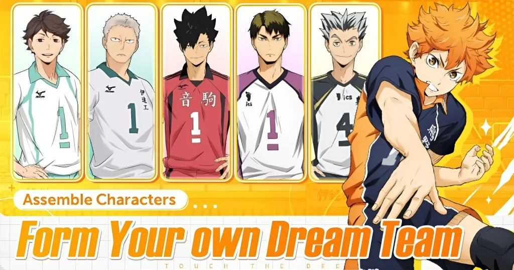 Haikyu TOUCH THE DREAM