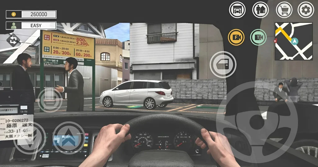 Japan Taxi Simulator - Driving