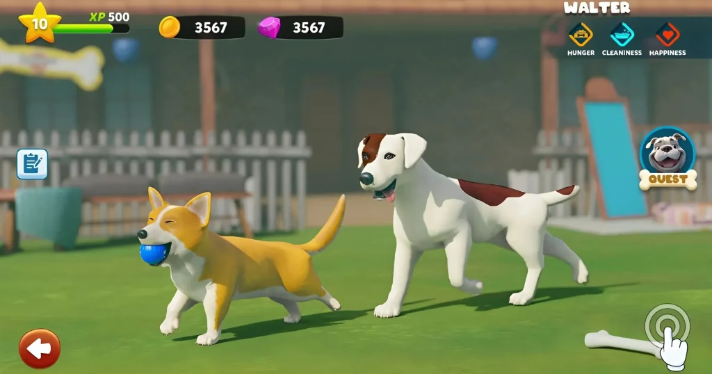 Virtual Dog Life Pet Simulator