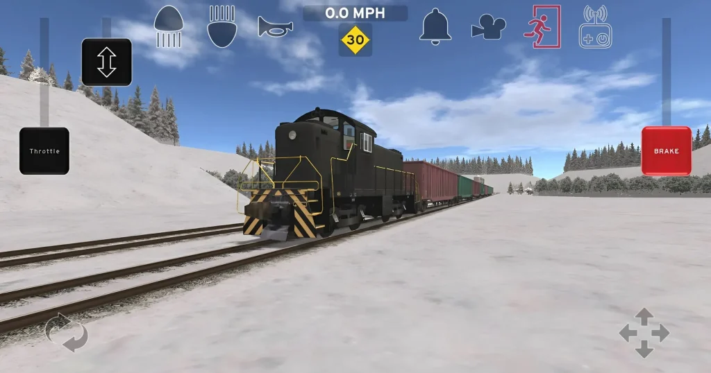 เกมมือถือ - Train and rail yard simulator